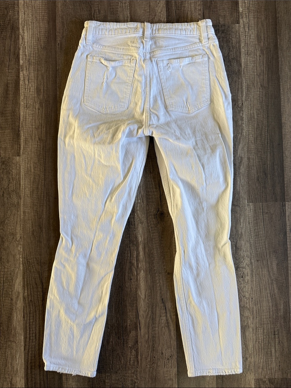 Abercrombie & Fitch Jeans White Curve Love The Skinny High Rise Size 27 Pants - Picture 7 of 9